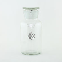 Honeycomb and Bee Necklace