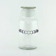 Phases of the Moon Necklace in Stainless Steel