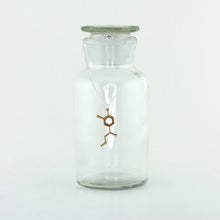 Adrenaline Molecule Necklace in Birch