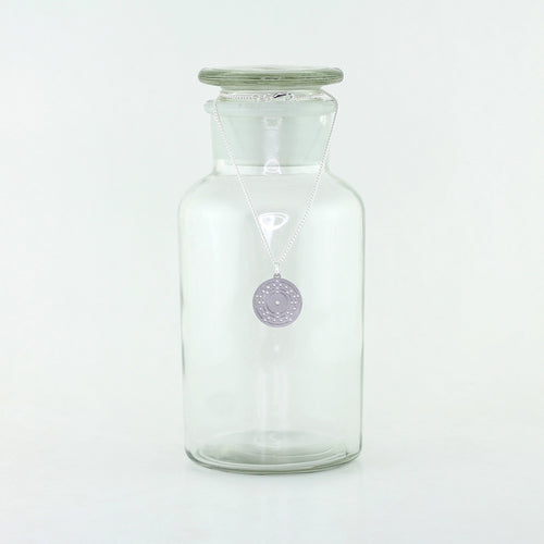 Arsenic Bohr Model Atom Necklace in Stainless Steel