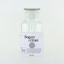 Arsenic Bohr Model Atom Necklace in Stainless Steel on Card for Retail