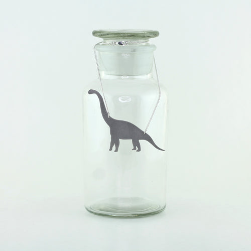 Brachiosaurus Necklace in Stainless Steel
