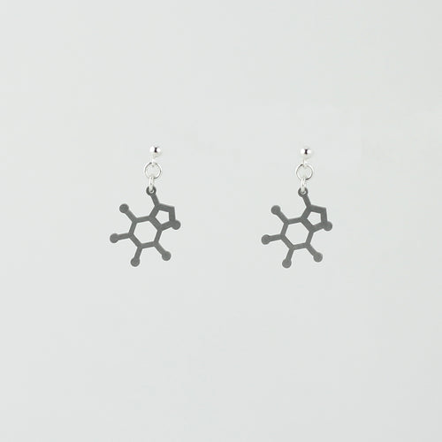 Caffeine Studs in Stainless Steel