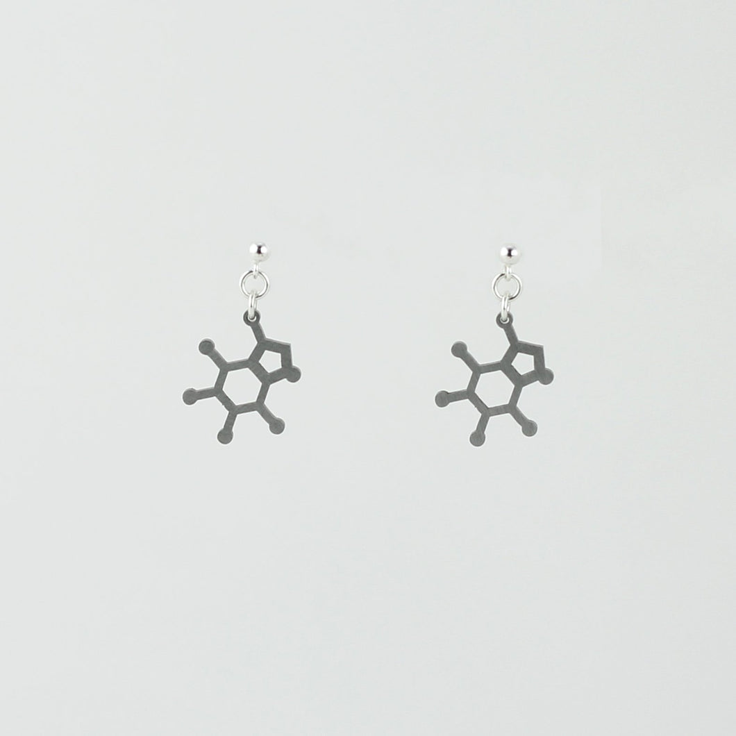 Caffeine Studs in Stainless Steel