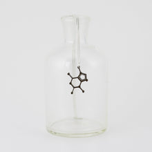 Chocolate Molecule Necklace in Brown Acrylic