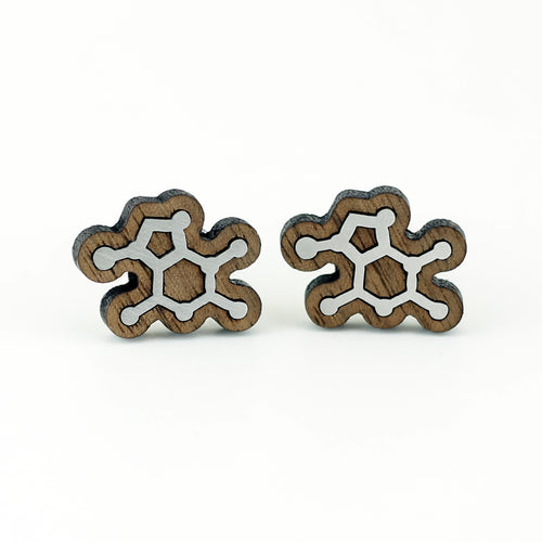 Chocolate Molecule Cufflinks