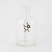 Chocolate Molecule Necklace in Walnut