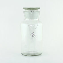 Guanine Molecule Charm Necklace in Stainless Steel
