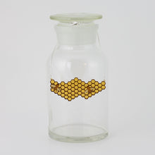 Large Honeycomb with Bee Necklace in Wood and Acrylic