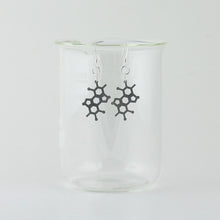 Melanin Molecule Earrings in Stainless Steel