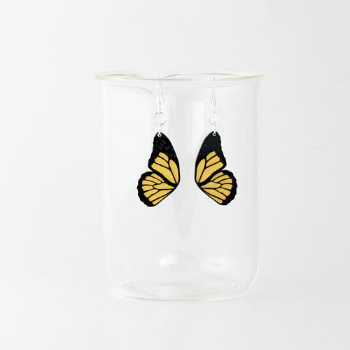 Monarch Butterfly Earrings in Acrylic