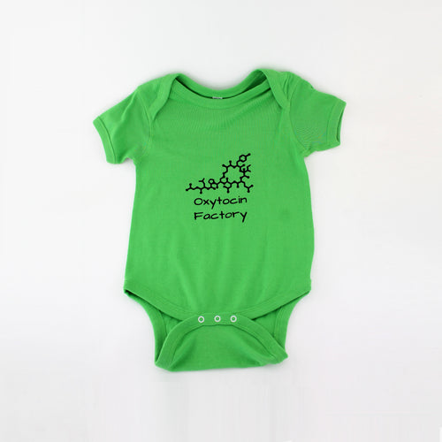 Oxytocin Factory Onesie in 18 Months Dark Green
