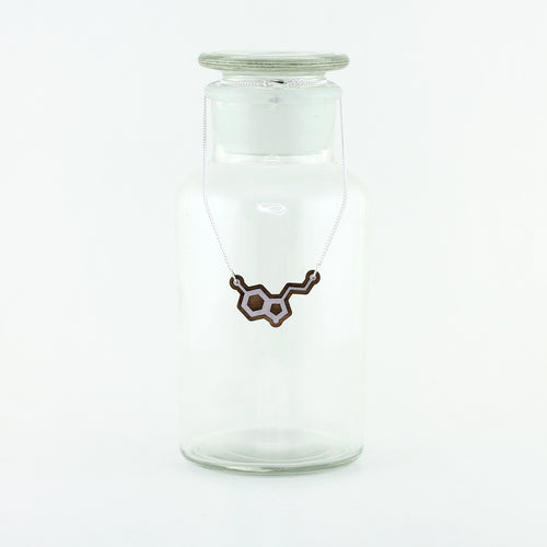 Serotonin Molecule Two-Point Special Edition Necklace