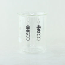 Solar Eclipse Earrings in Stainless Steel