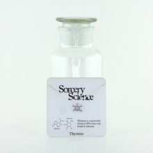 Thymine Molecule Charm Necklace in Stainless Steel on Card for Retail