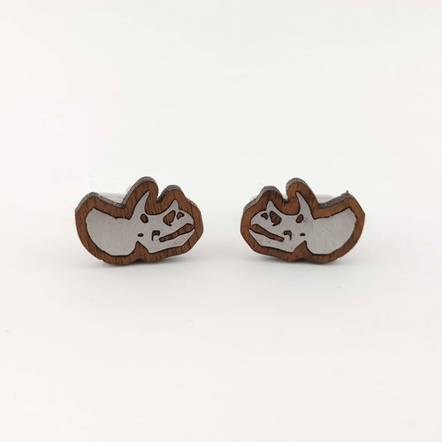 Triceratops Cufflinks