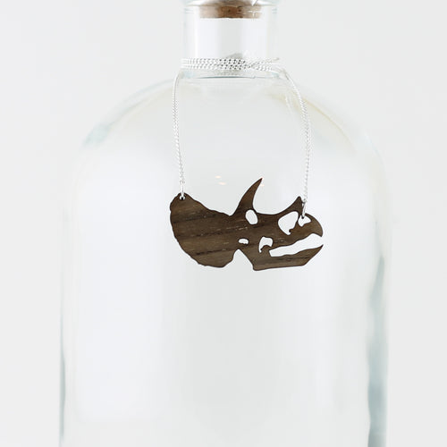 Triceratops Dinosaur Necklace